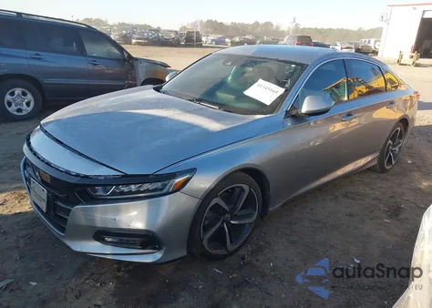 2020 Honda Accord Sport из США, поврежденный, VIN 1HGCV1F3XLA019354